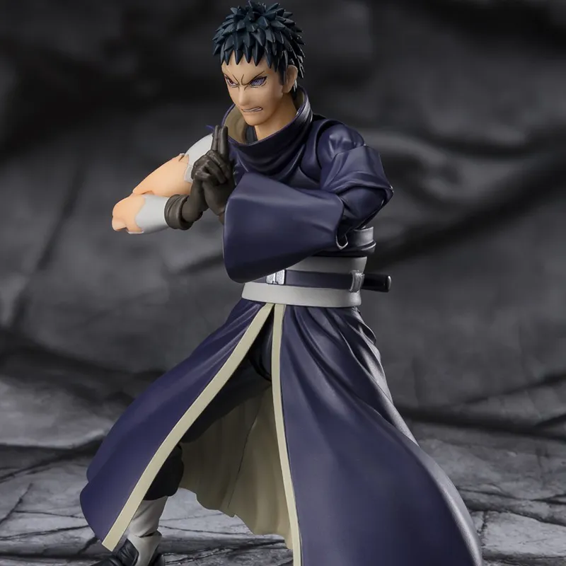 BANDAI S.H.Figuarts Naruto Shippuden Obito Uchiha The Desolate Dream Of Nothingness  Action Figures 15.5cm-4