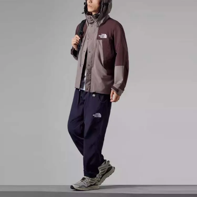 THE NORTH FACE UE Series Waterproof, Windproof, Breathable, And Abrasion Resistant Windbreaker Jacket Men's Gray-4