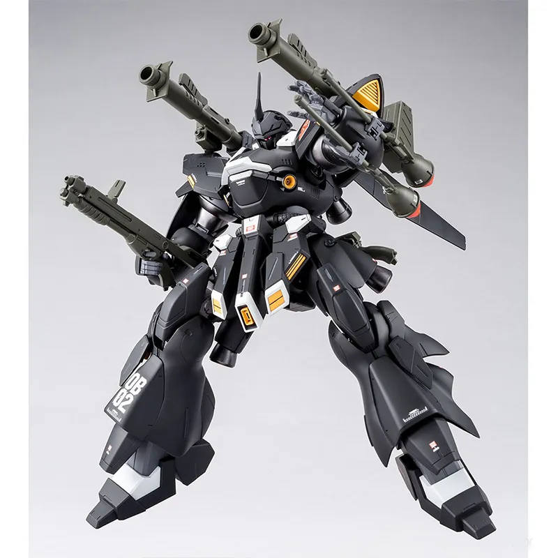 BANDAI MG Gundam Build Divers Genius Head Line Pitch Black Kampfer Model Kits-6