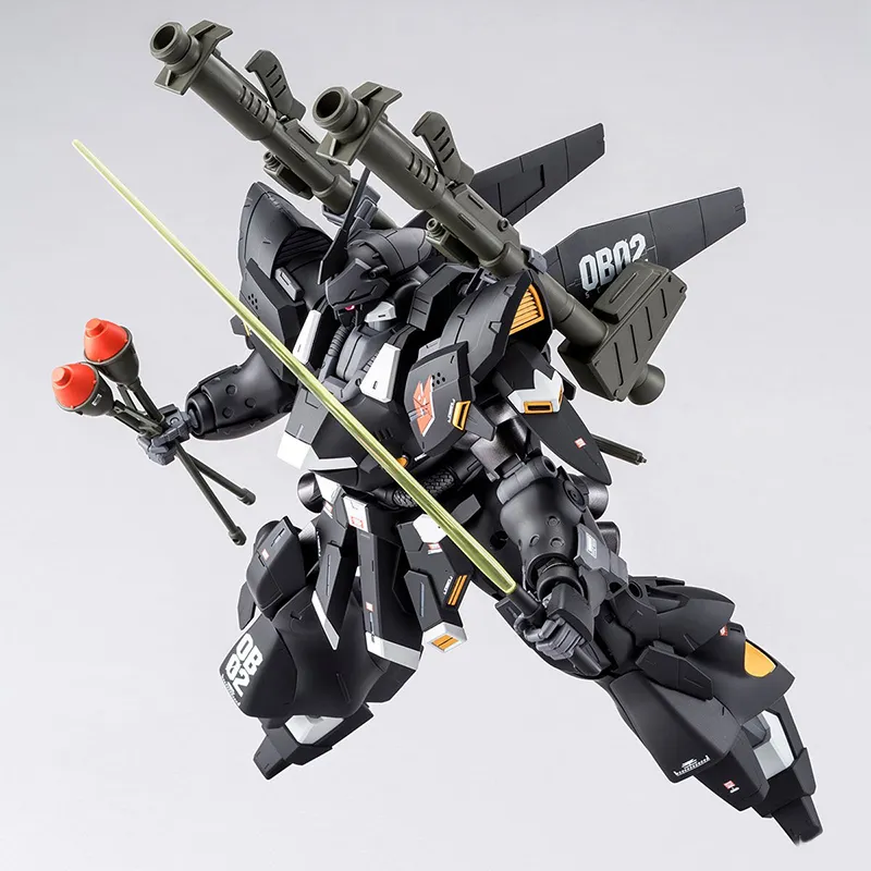 BANDAI MG Gundam Build Divers Genius Head Line Pitch Black Kampfer Model Kits-7