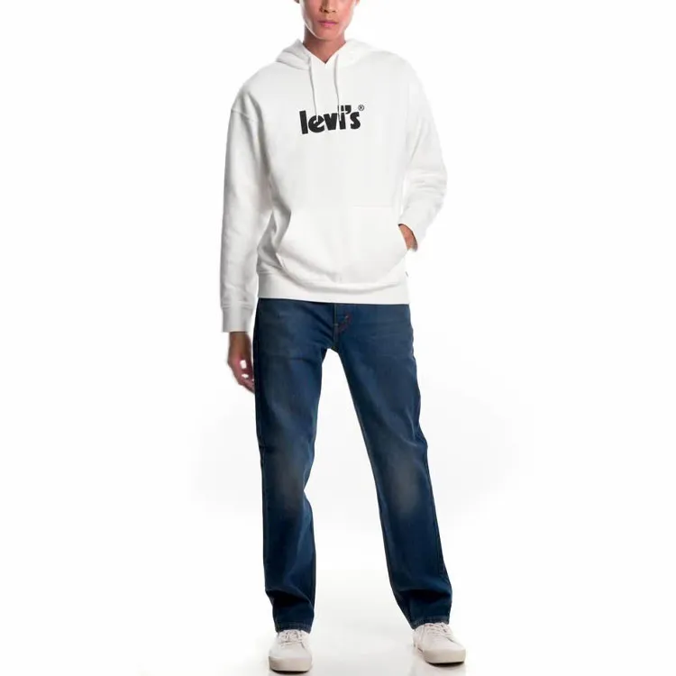 Levis Sweatshirts Men White-2