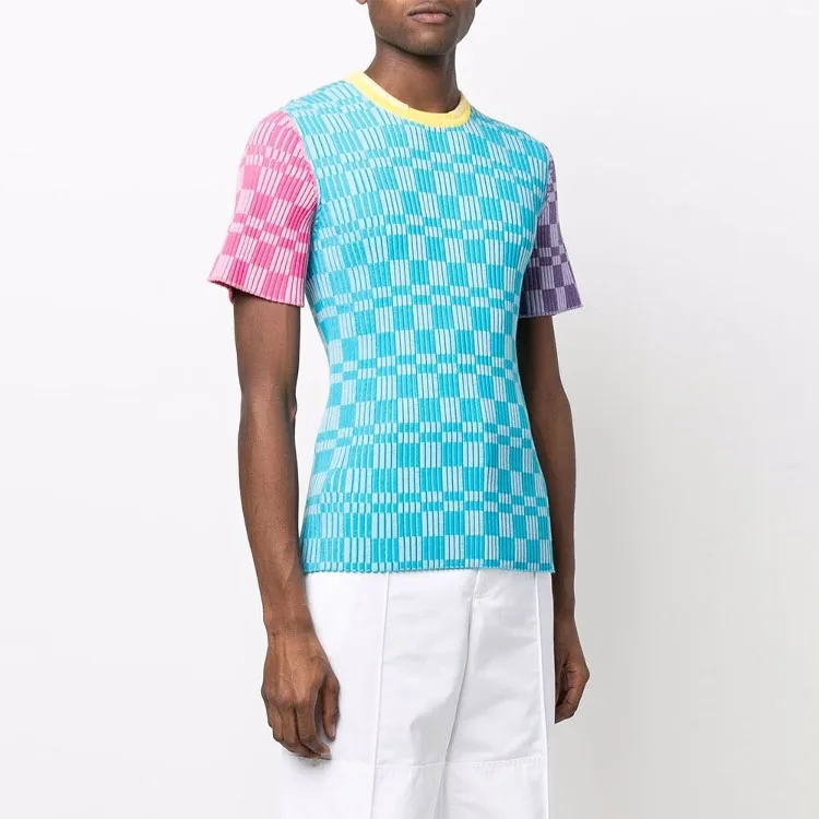 Jacquemus T-Shirts Men Blue-3
