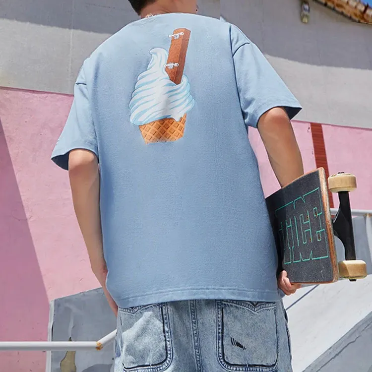 LiNing x Phil Hackett T Shirt Unisex Soft Gray Blue-3