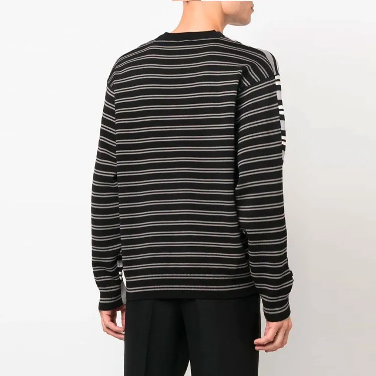 KENZO Floral embroidered Striped Jumper-2