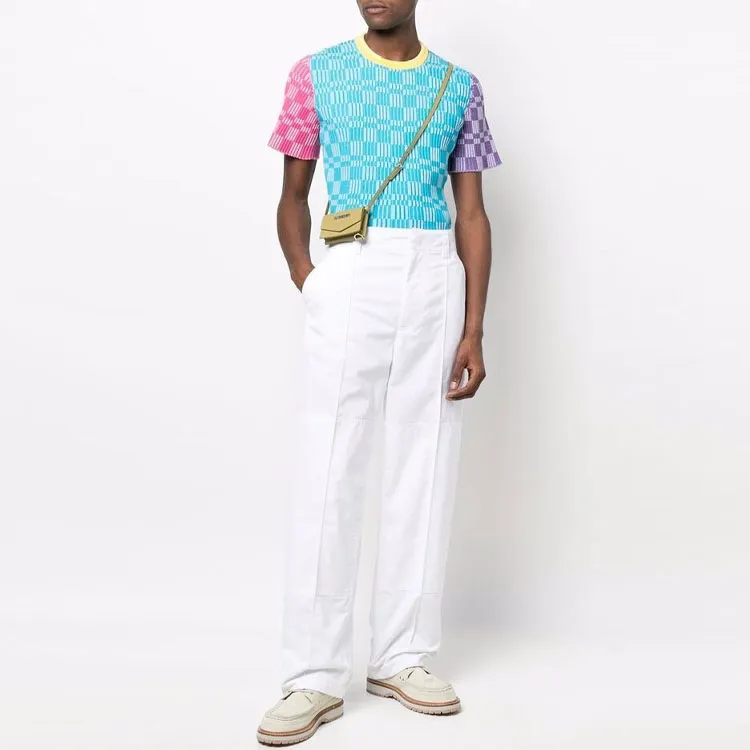 Jacquemus T-Shirts Men Blue-1