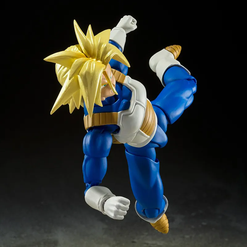 BANDAI S.H.Figuarts Dragon Ball Z Super Saiyan Trunks Hidden Power Within Action Figures 14cm-1