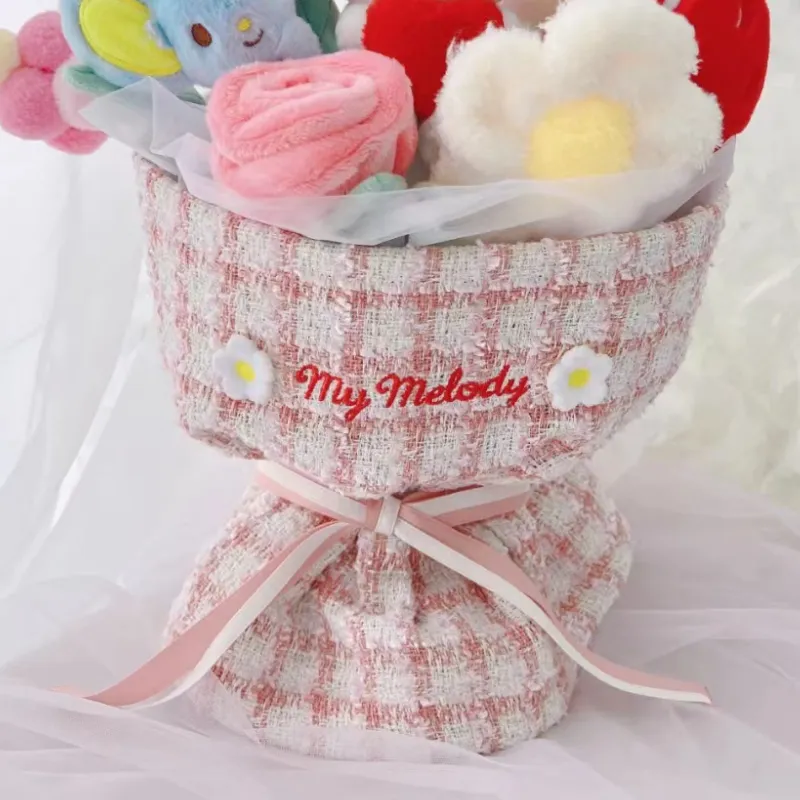 POP MART x Sanrio My Melody Bouquet Dolls Plush Doll-3