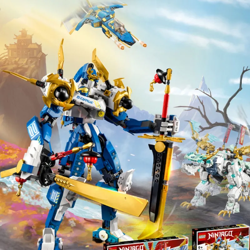 LEGO Zane’s Ice Dragon Creature Building Blocks 71786-2