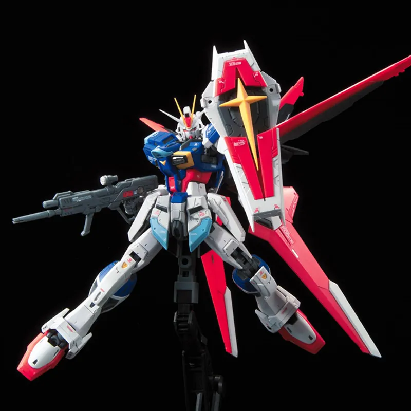 BANDAI RG Impulse Gundam 1/144 Mobile Suit Gundam SEED Destiny ZGMF X56S/α Assault Type, Power Type 13cm Hobby Model-3