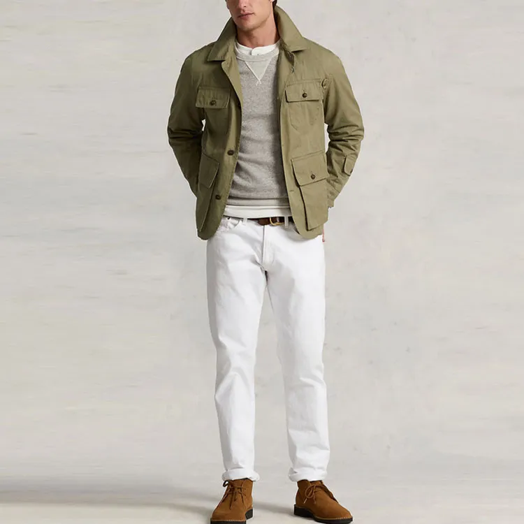 Polo Ralph Lauren SS22 Jackets & Coats Men's Army Green-3
