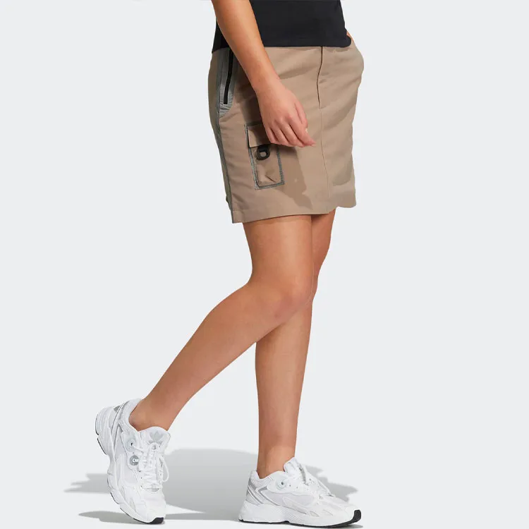 Adidas Originals Cargo Short Skirts Women's Brown-3