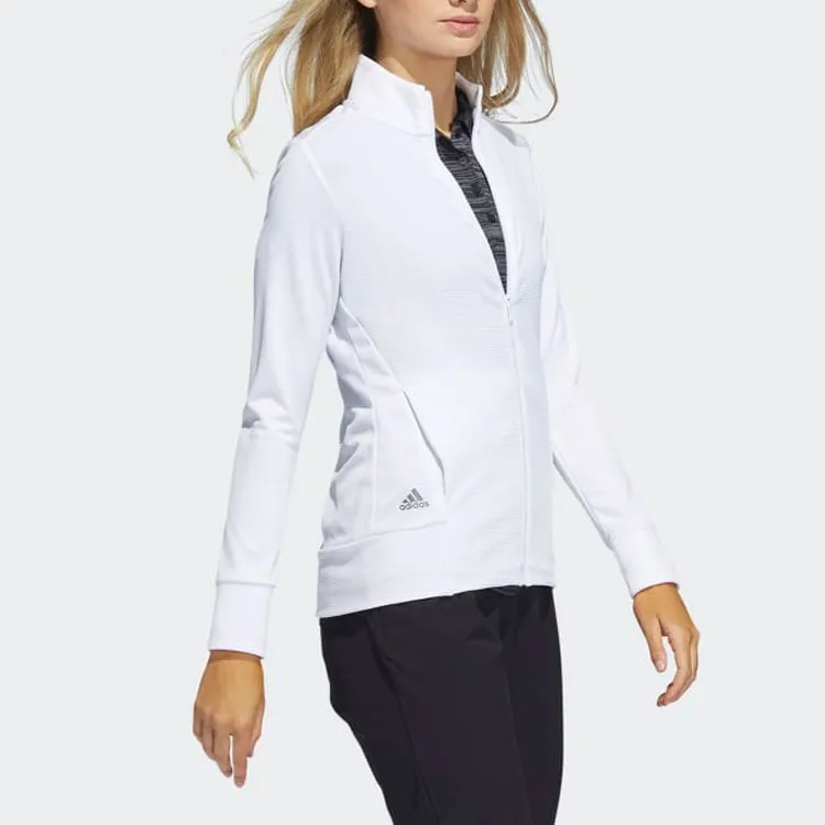 Adidas Free Shipping With AdiClub Textured Full Zip Jacket-3