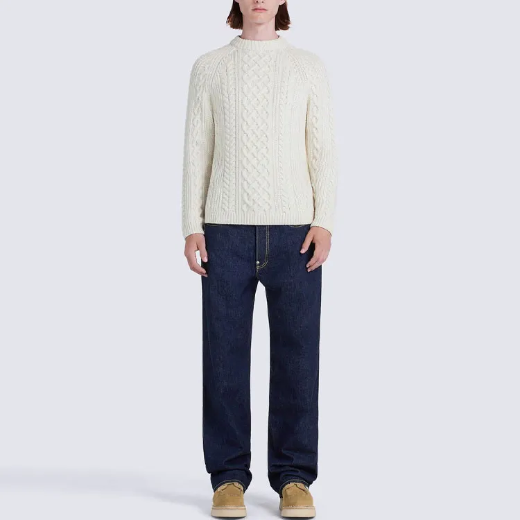 KENZO Sweaters Men Gray White-4