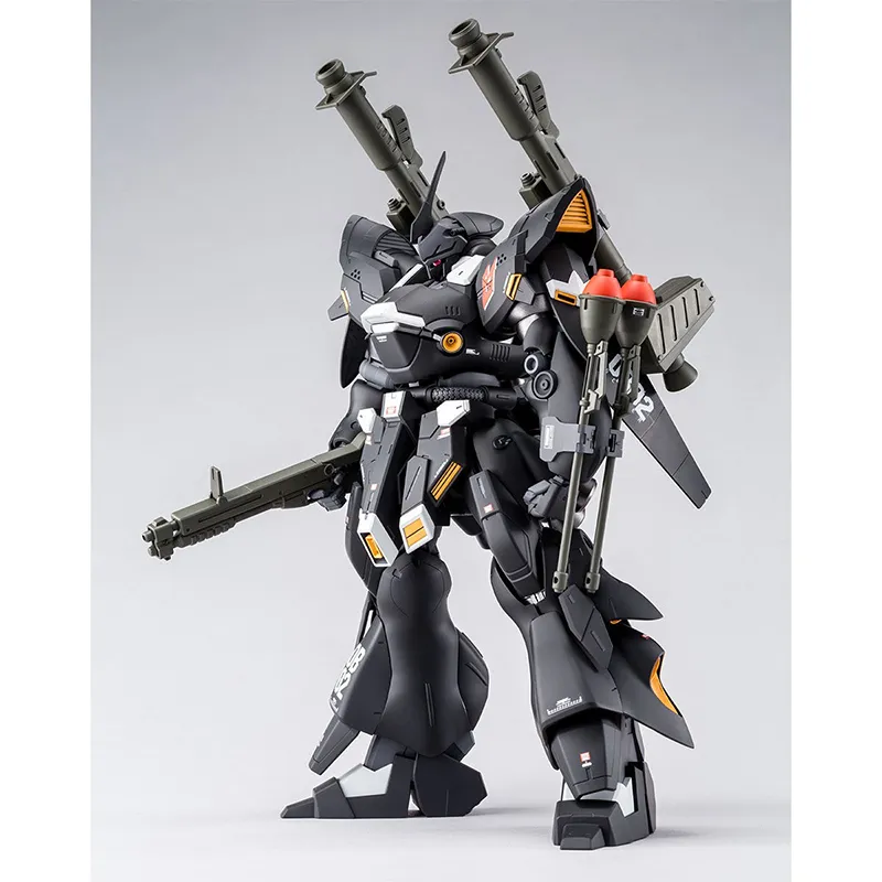 BANDAI MG Gundam Build Divers Genius Head Line Pitch Black Kampfer Model Kits-2