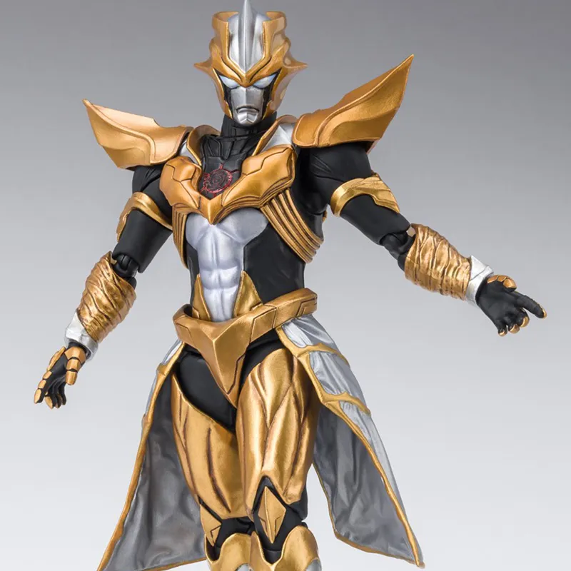BANDAI S.H.Figuarts Ultraman Ginga, Fate Clash, AbareBlack, Taro Buro Action Figures 15cm-2