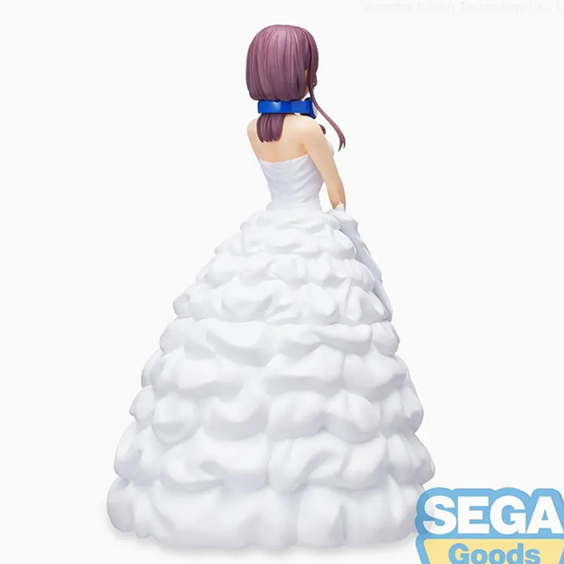 SEGA Miku Nakano The Quintessential Quintuplets Wedding Dress Figure Bonus Gifts 22cm-3