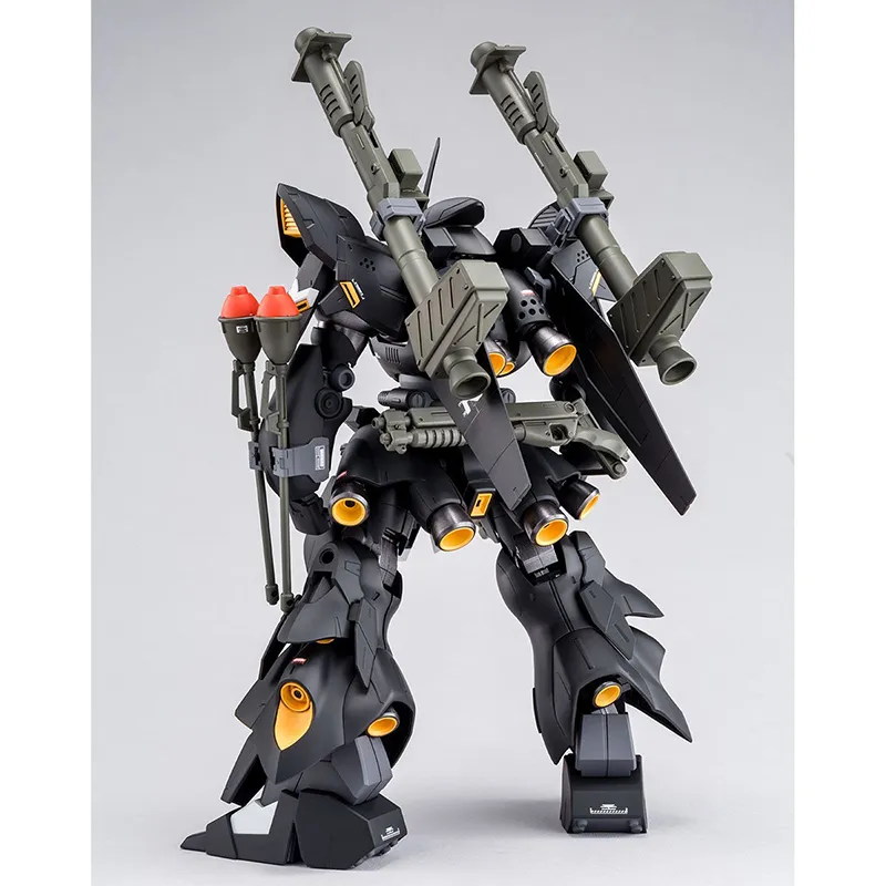 BANDAI MG Gundam Build Divers Genius Head Line Pitch Black Kampfer Model Kits-3