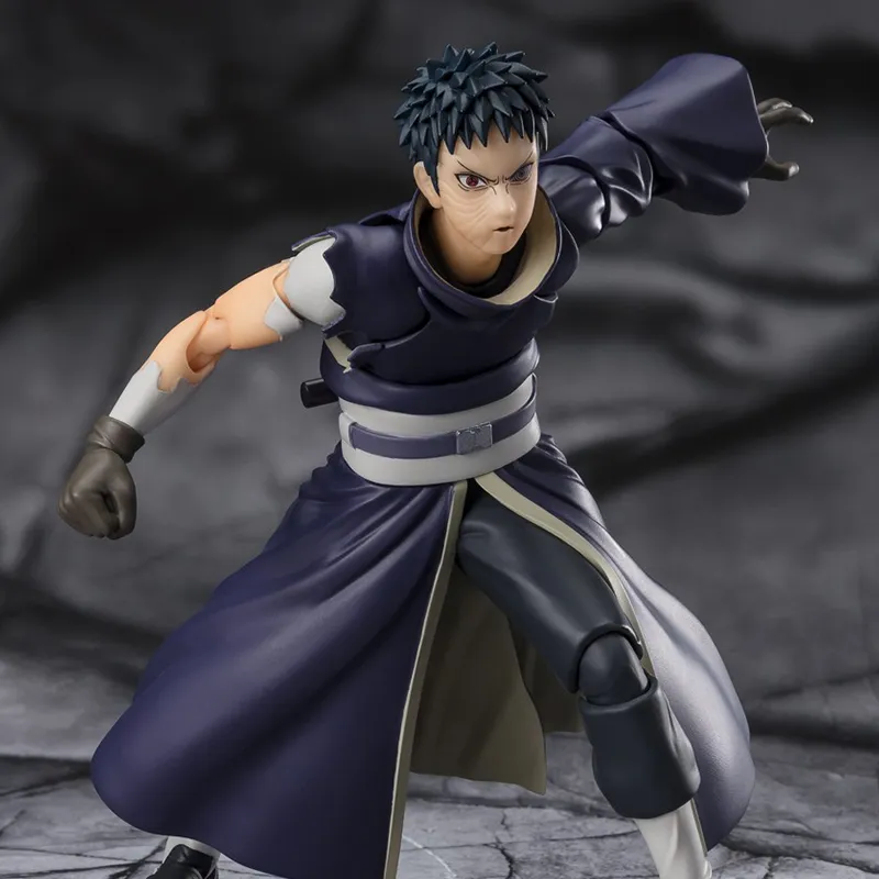 BANDAI S.H.Figuarts Naruto Shippuden Obito Uchiha The Desolate Dream Of Nothingness  Action Figures 15.5cm-3