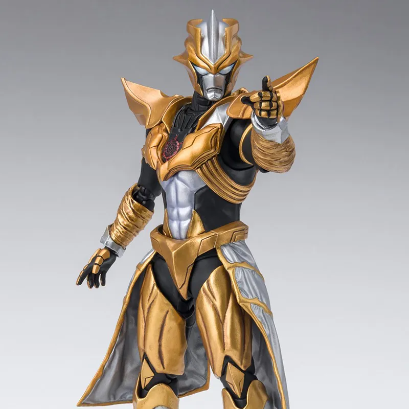 BANDAI S.H.Figuarts Ultraman Ginga, Fate Clash, AbareBlack, Taro Buro Action Figures 15cm-3
