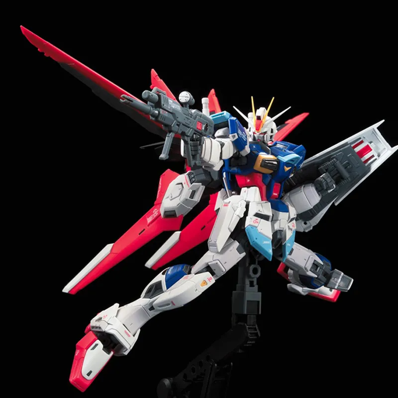 BANDAI RG Impulse Gundam 1/144 Mobile Suit Gundam SEED Destiny ZGMF X56S/α Assault Type, Power Type 13cm Hobby Model-4