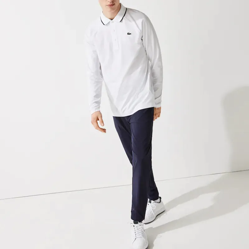 LACOSTE Polo Shirts Men White-1