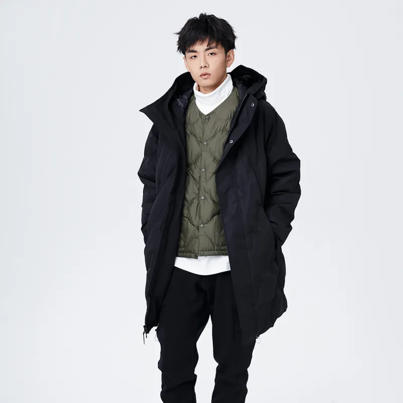 New Balance Down Jackets Unisex Black-8