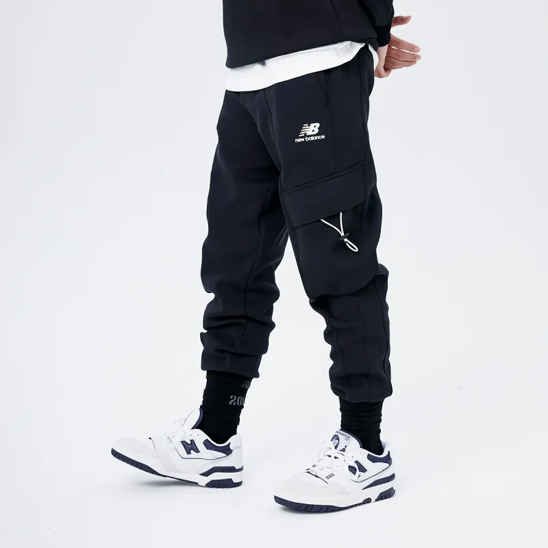New Balance Sports Pants Unisex Black-6