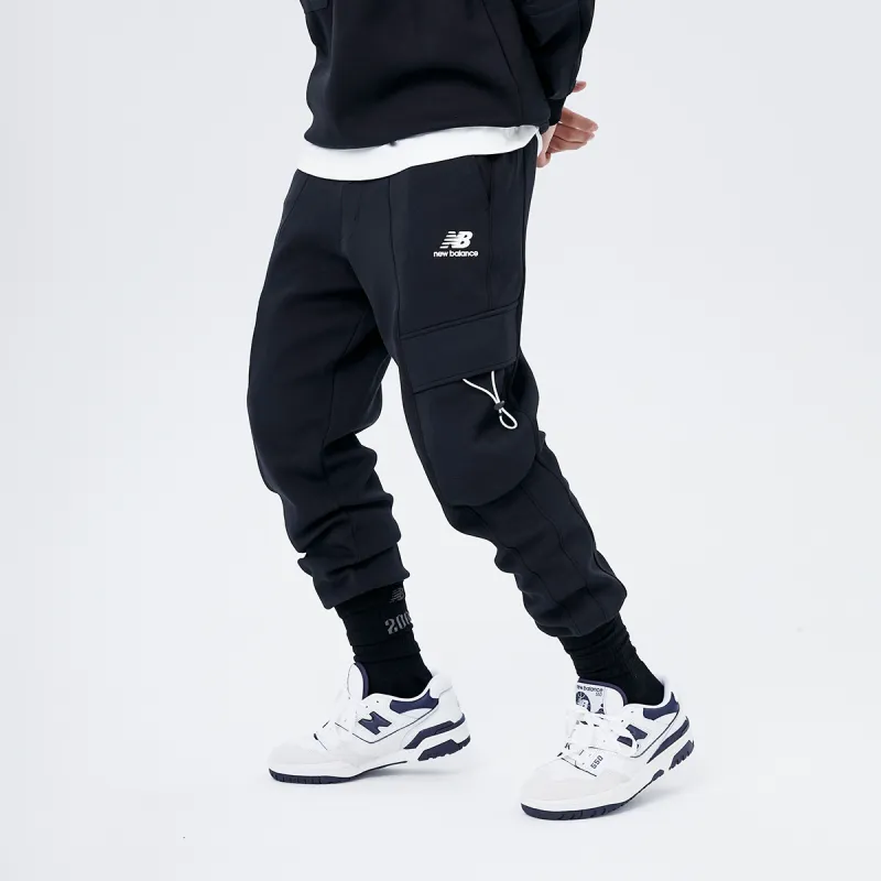 New Balance Sports Pants Unisex Black-7