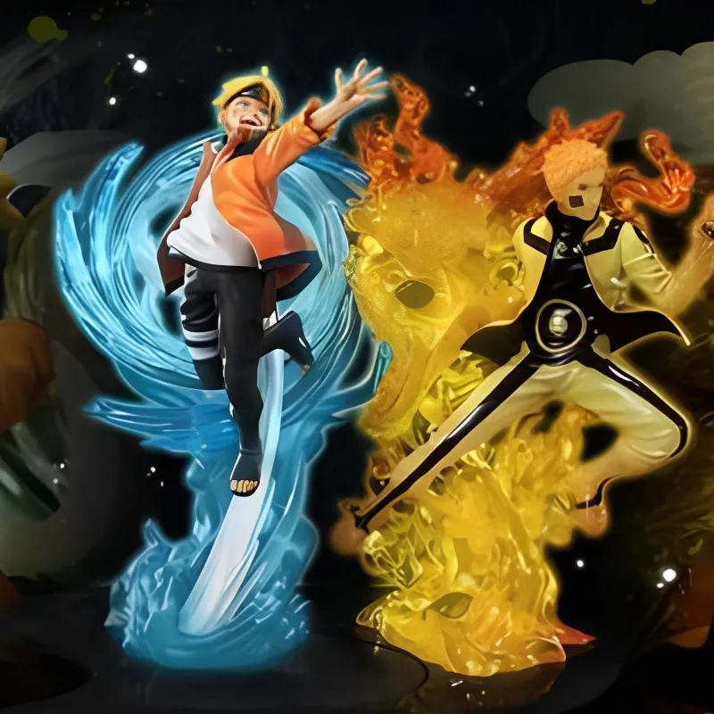 BANDAI Naruto Uzumaki Figuarts Zero FZ Naruto Boruto Bond Entwined Relation Scale Figures-3