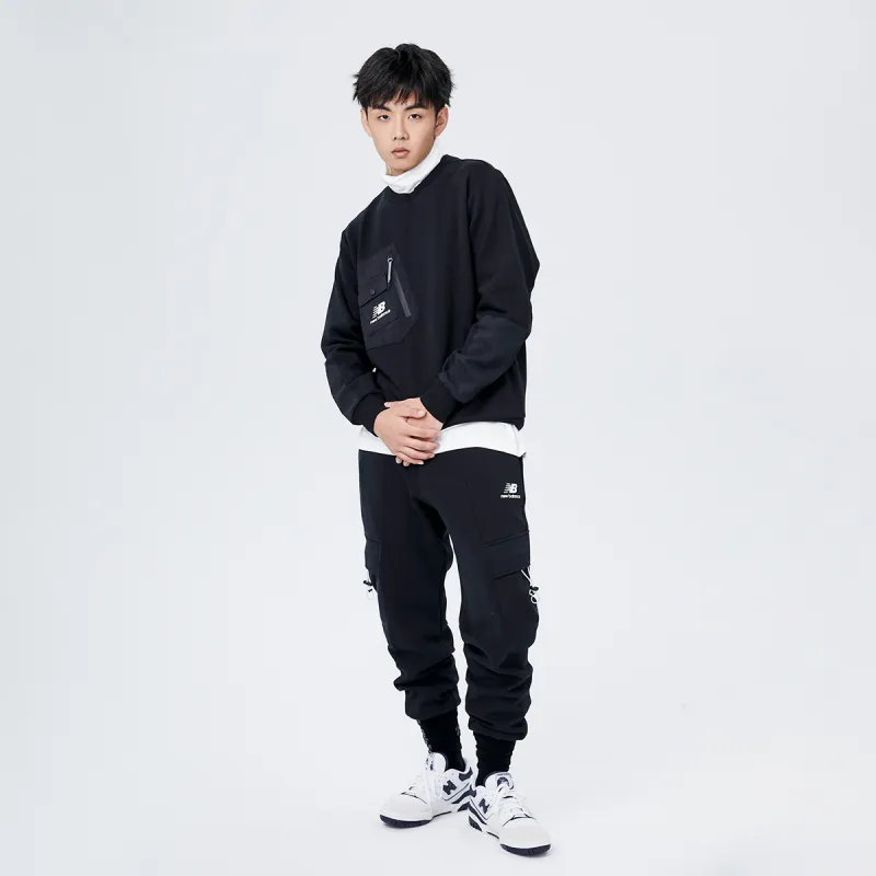 New Balance Sports Pants Unisex Black-11