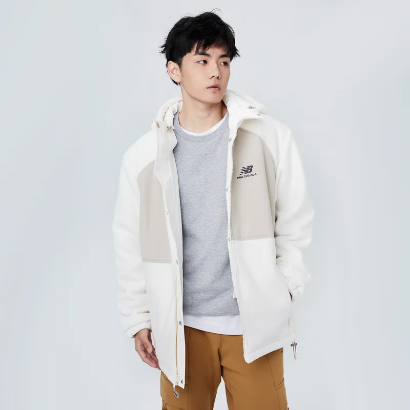 New Balance Velvet Jackets Unisex Ivory-5