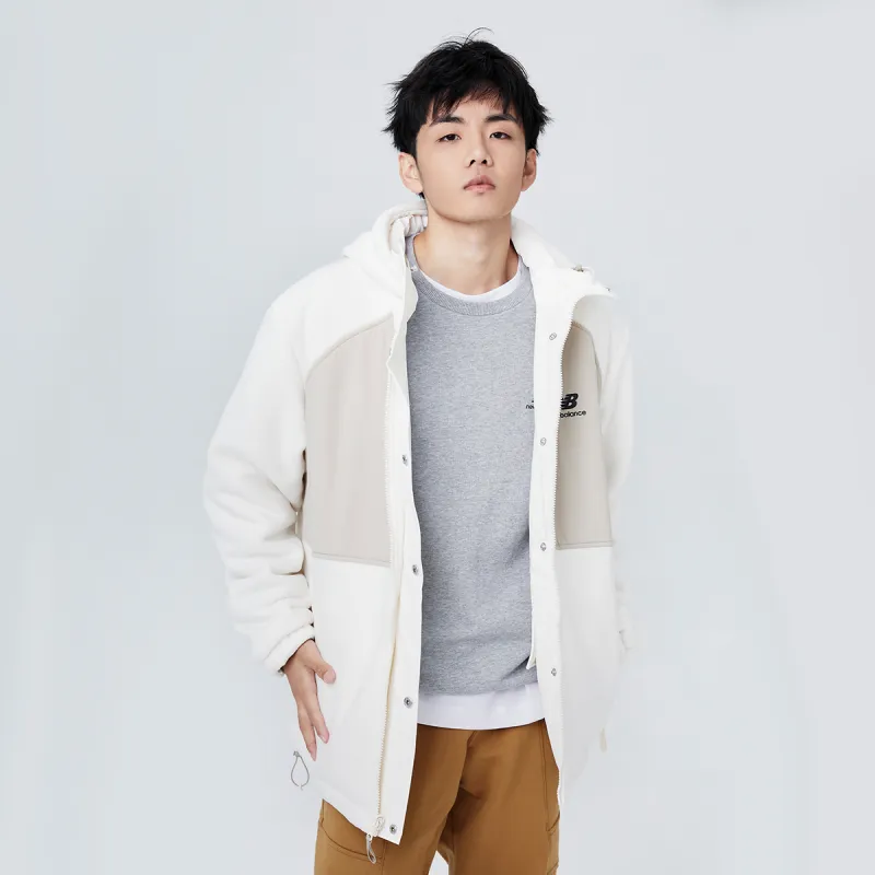 New Balance Velvet Jackets Unisex Ivory-6