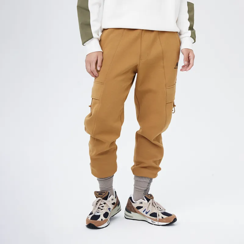 New Balance Sports Pants Fall And Winter Men's Ginger Yellow-5