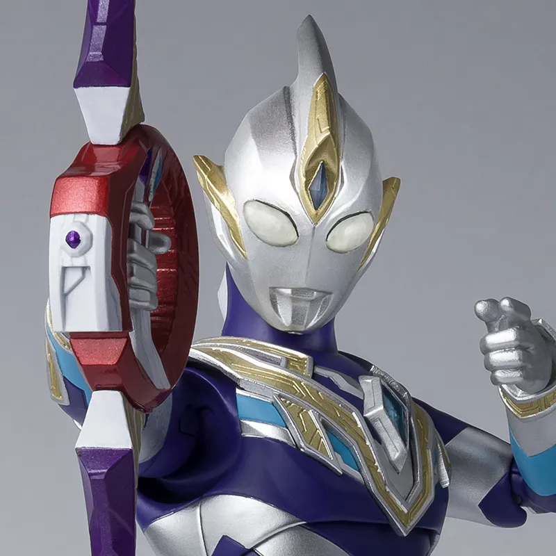 BANDAI Ultraman Trigger Bandai Soul Limited SHF Ultraman Sky Form Action Figures 15cm-2