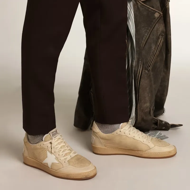 Golden Goose Ball Star Low-top Sneakers-3