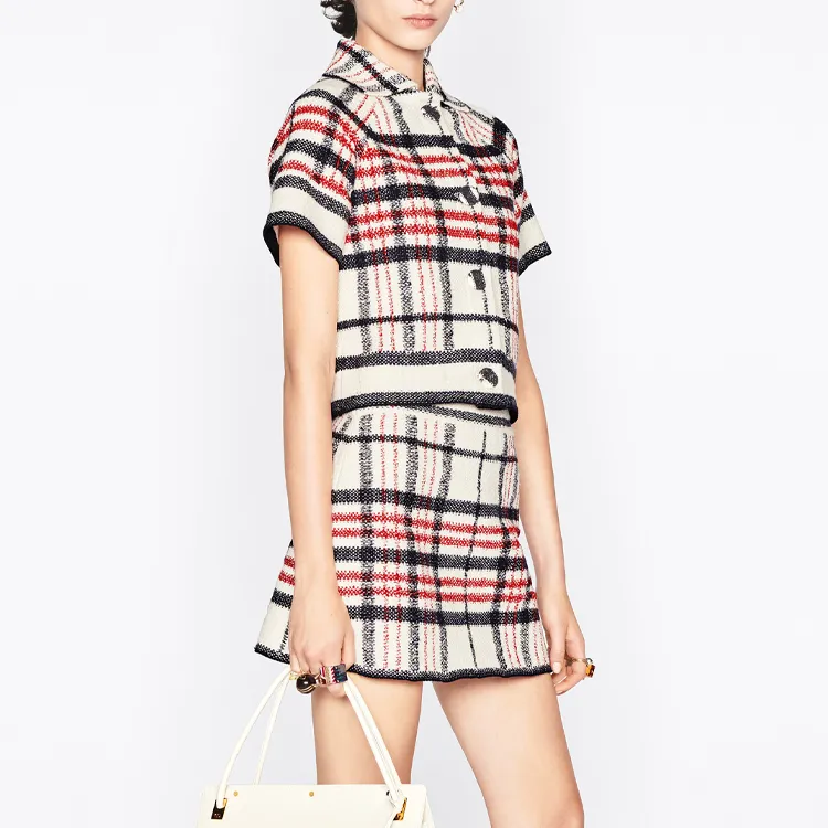 DIOR SS22 Casual Short Skirts Women's Beige-5