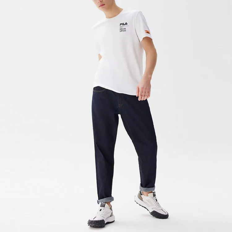 FILA T Shirts Men White-2