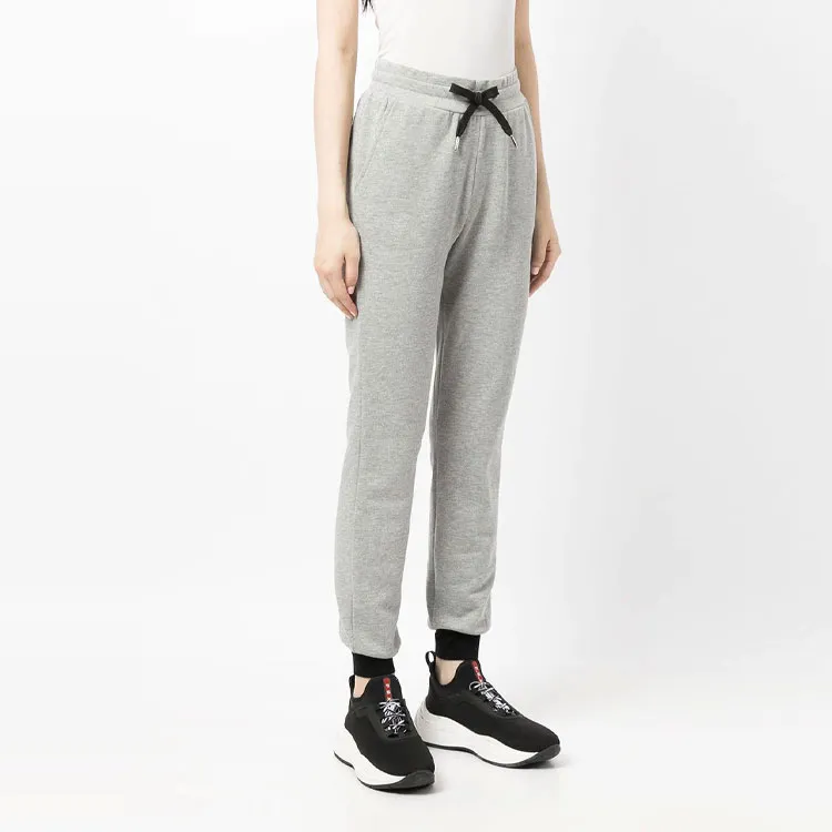 ARMANI EXCHANGEAE Knitted Sweatpants Women's Gray-4