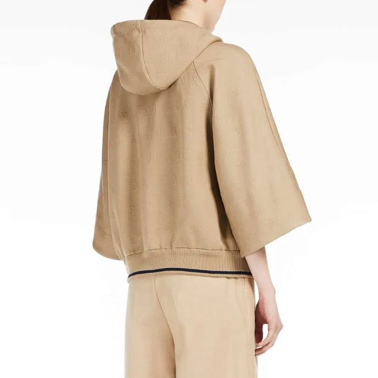 MaxMara Sweatshirt Coat Women's Camel-3