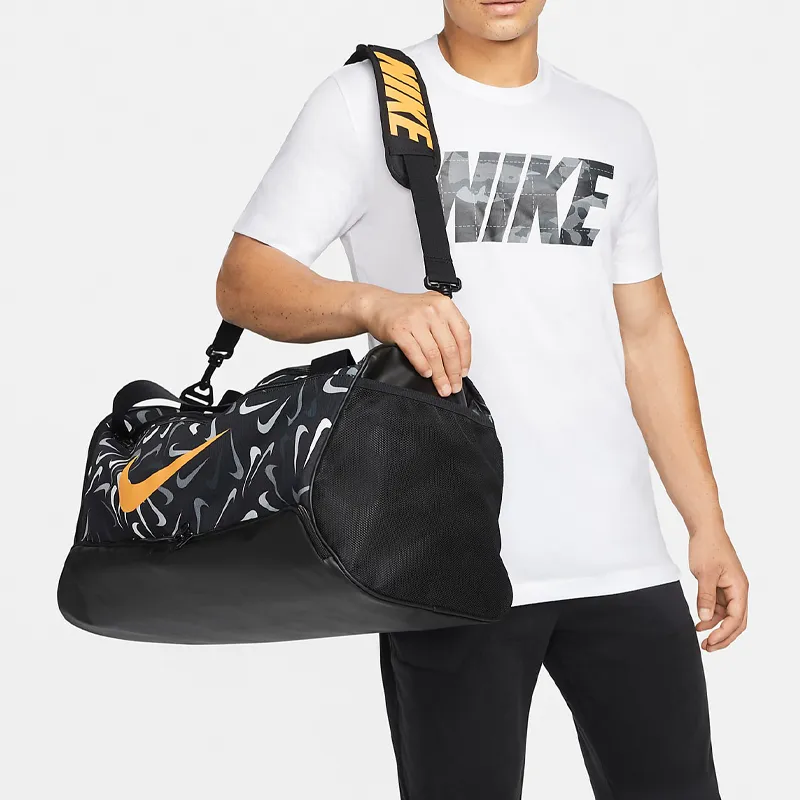 Nike Polyester Handbag Travel Bag Gym Bag Large Size Unisex Black-5