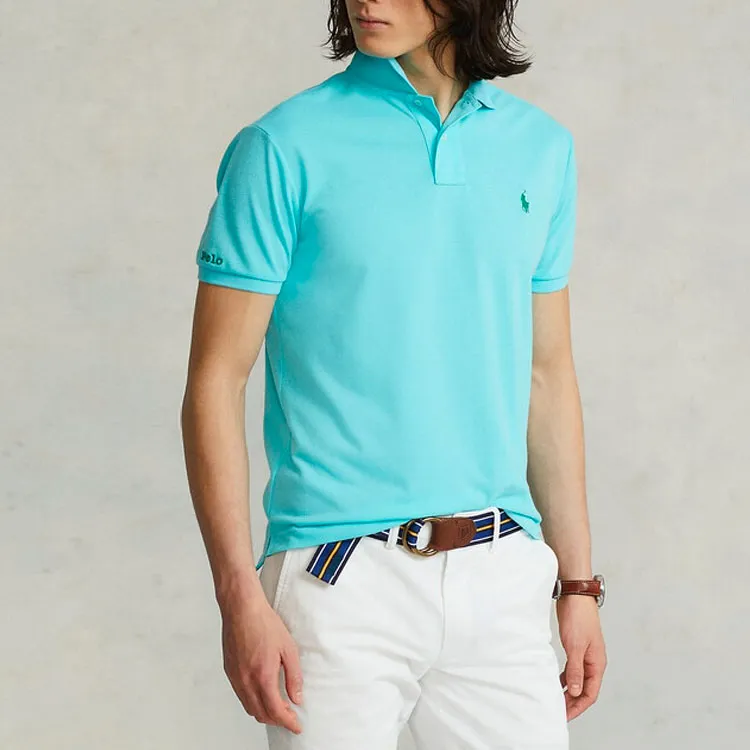Polo Ralph Lauren Polo Shirts Men Blue-2