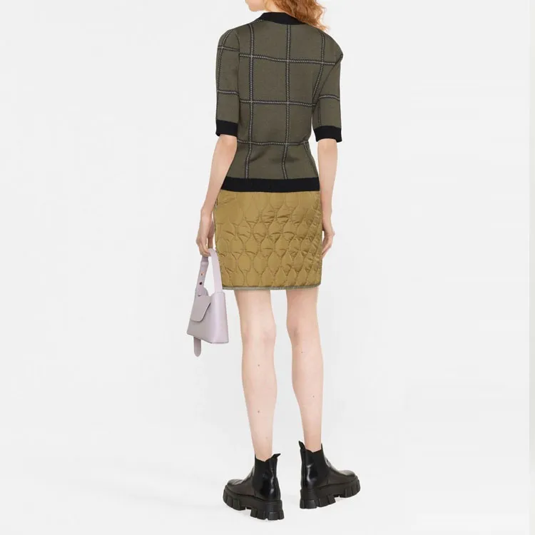 PINKO FW22 Crop Top Women's Green-2