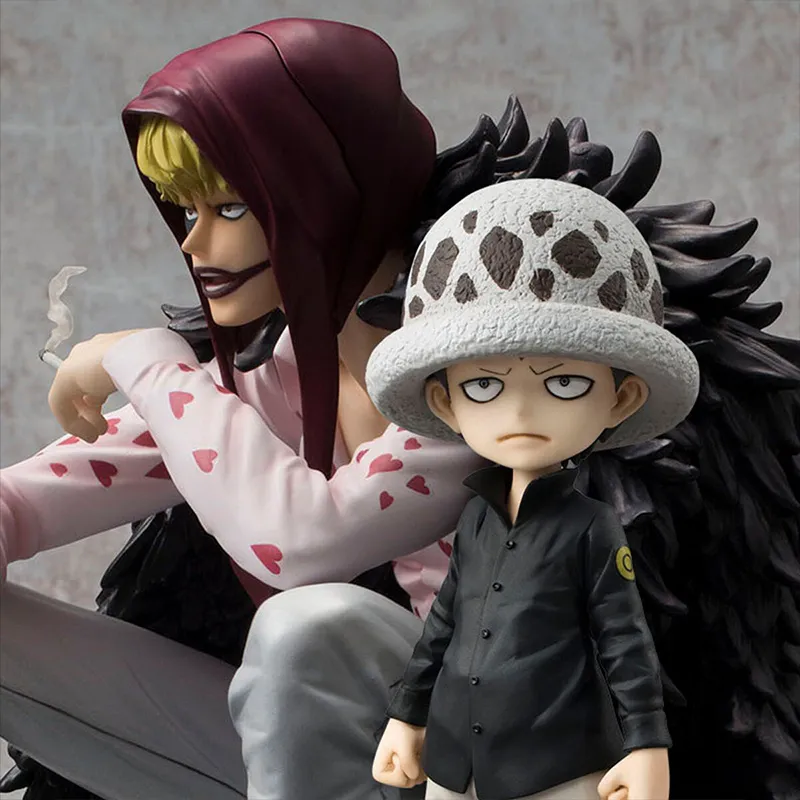 MegaHouse One Piece Character Pop Limited Edition One Piece Kizaru And Luffy Scale Figures Reissued Version-5