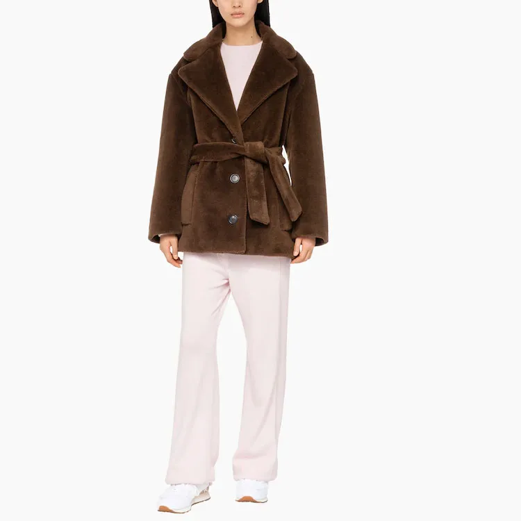 MIU MIU Jackets Women's Brown-1