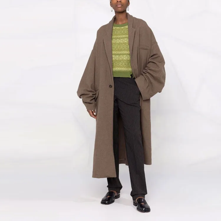 Maison Margiela Coats Women's Brown-1