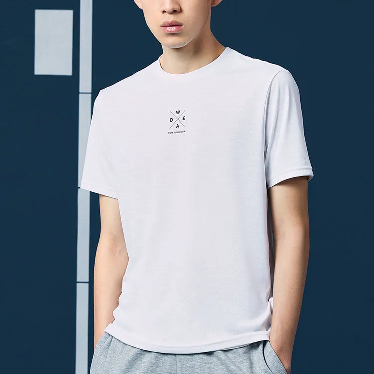 LiNing T Shirt Men's Standard White-5