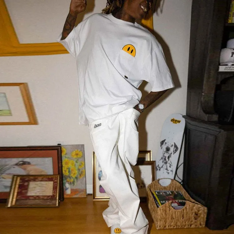 Drew House Mini Mascot Pocket Tee-1
