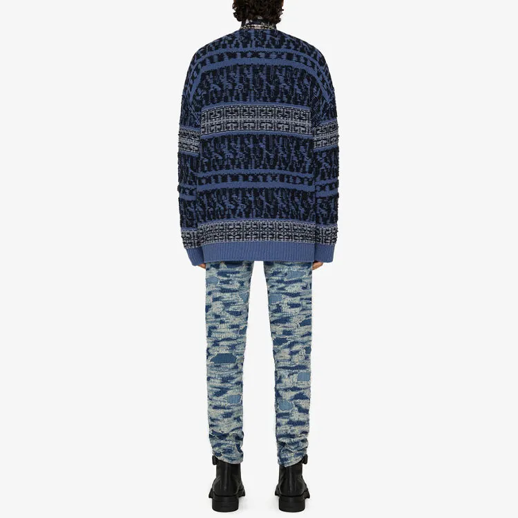 Givenchy 2010s Patterned jacquard Sweater-2