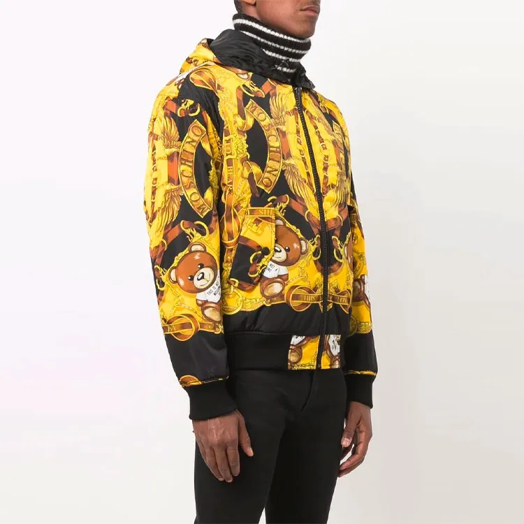 MOSCHINO Jackets Men Black-3