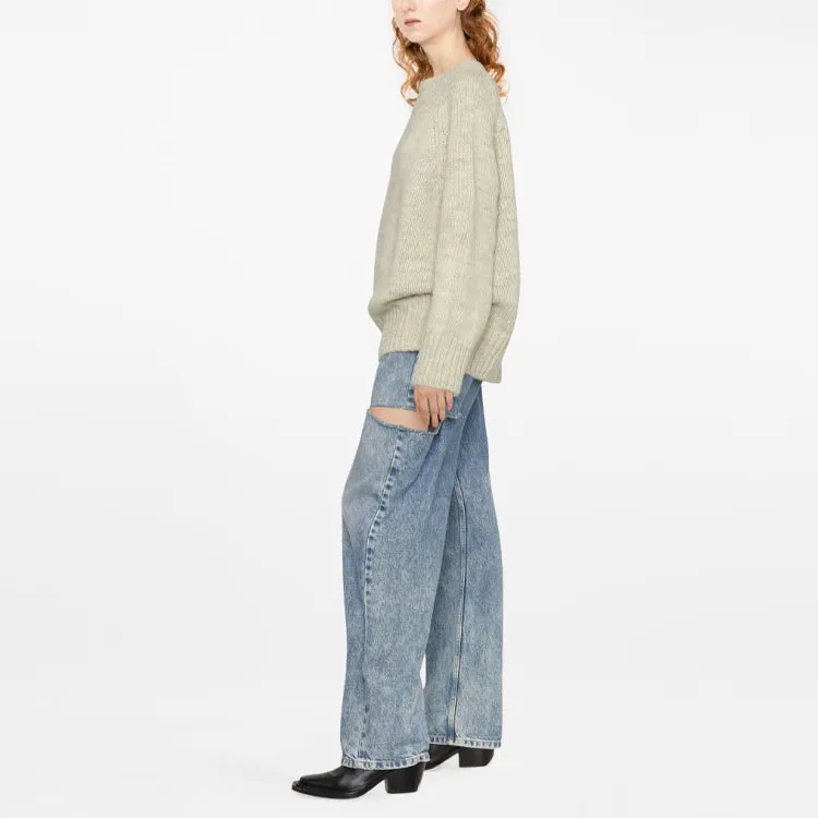 Maison Margiela Chunky Knitted Crewneck Jumper-3